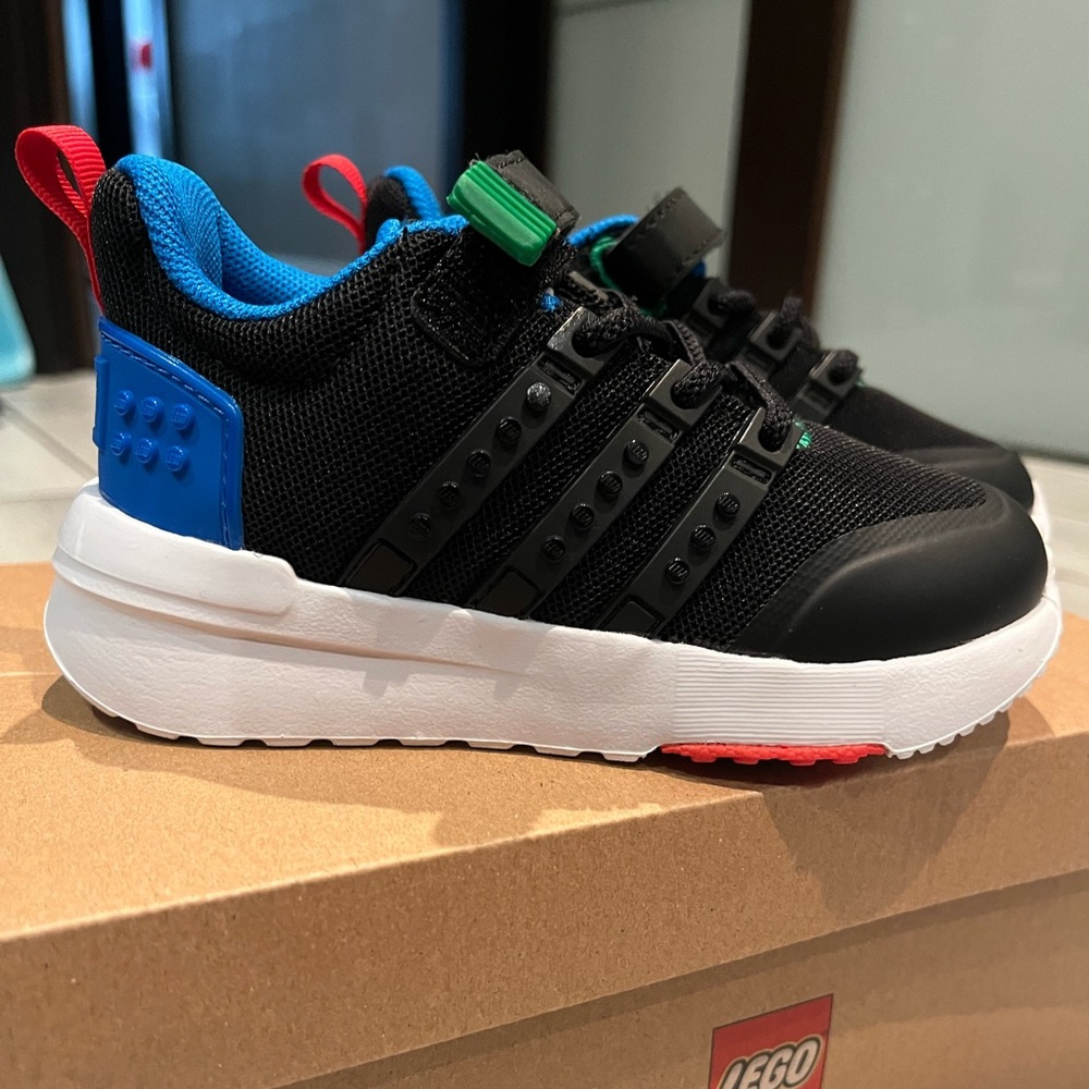 BNIB- Lego x Adidas Toddler sneaker size 7.5